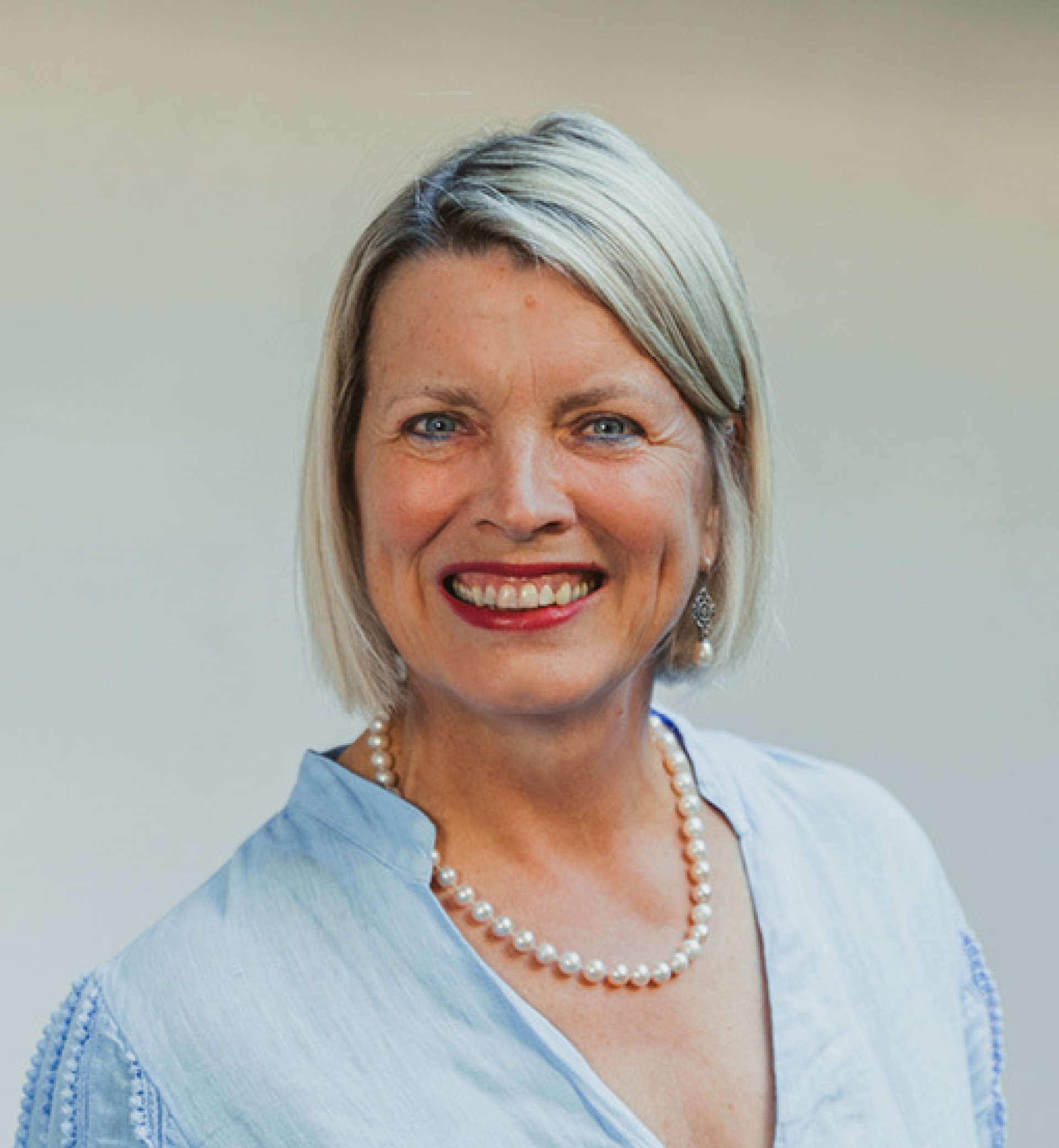 Bestuurslid en voorzitter Vrouwennet Gudrun Verschuere