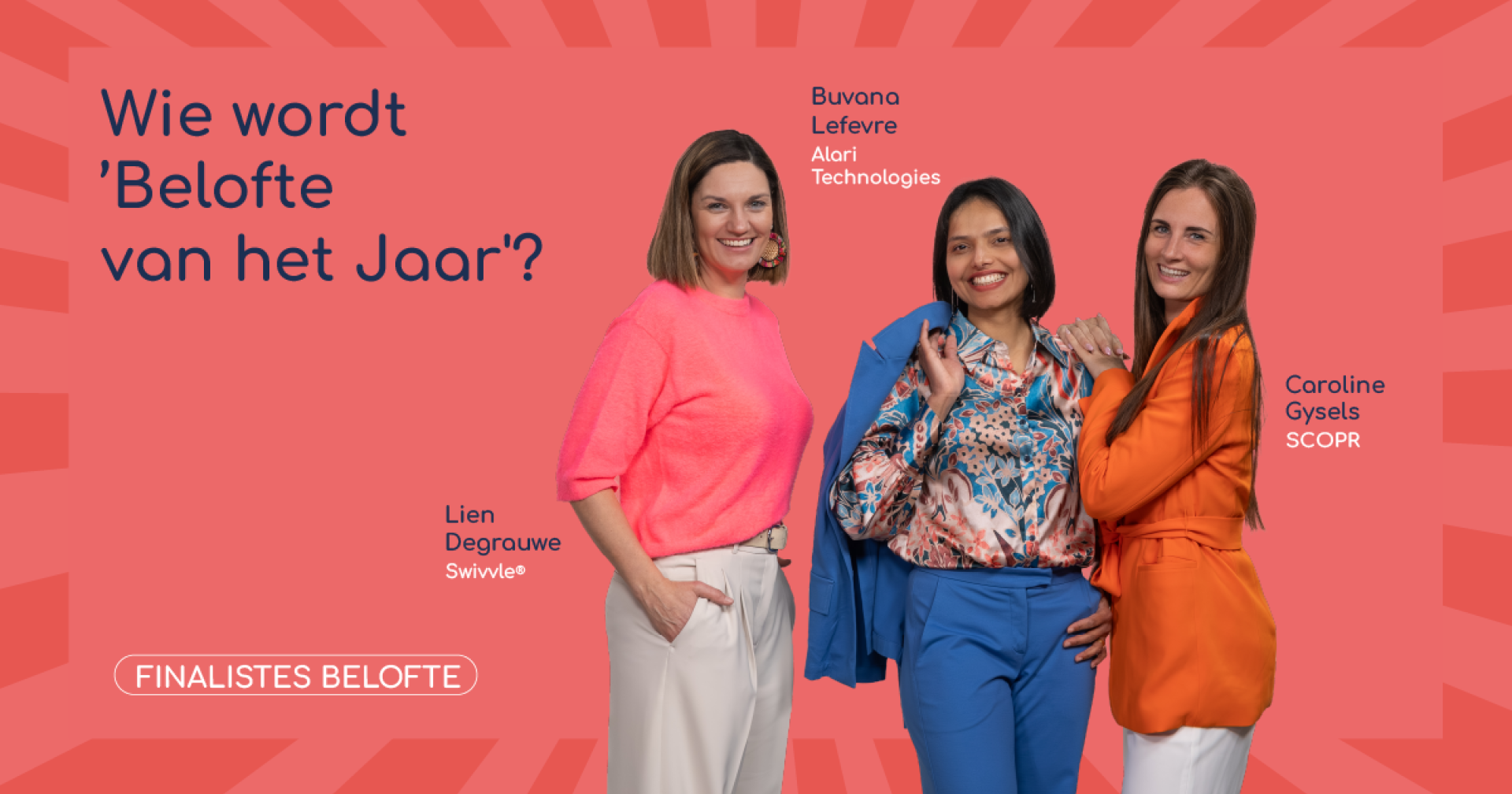 Tussenbeeld finalistes belofte pers